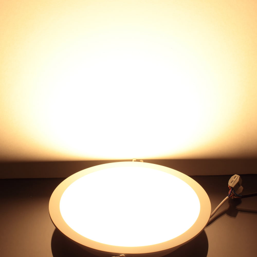 Светодиодный светильник OM-18 (220V, 18W, round D220mm) (теплый белый 3000K), 1шт 79847 (OM15)