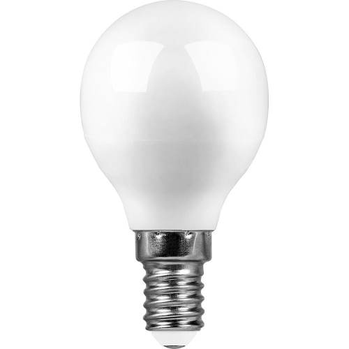 Лампа светодиодная, 13W 230V E14 4000K G45, SBG4513, 1шт, SAFFIT, 55158