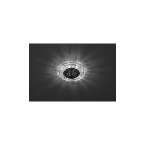 Dk ld3 sl/wh светильник эра декор c белой светодиодной подсветкой, прозрачный, 1шт, ЭРА, Dk ld3 sl/wh, Б0019202