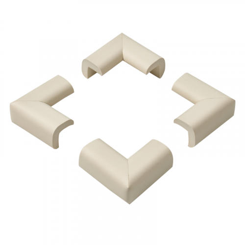 Накладки-протекторы для мебели мягкие 23,9х7,5х51,5 мм (4 шт/уп) HALSA, 1шт HLS-S-107W