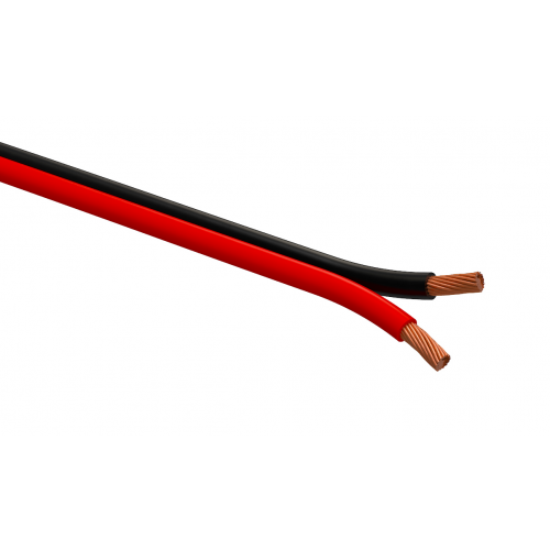 Акустический кабель ЭРА 2х1,00 мм2 красно-черный, 10 м, 1шт, ЭРА, A-100-RB-10, Б0059292