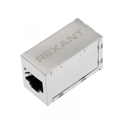Адаптер проходной FTP RJ-45(8P8C), CAT 6 REXANT, 1шт, REXANT, 03-0109