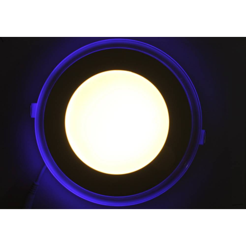 LEDPremium Стеклянная панель LP-C6-18W (круг, 18W, Ø200mm) (теплый белый 3000K), 1шт 91104
