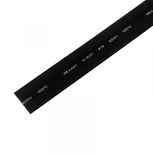 Трубка термоусаживаемая ТУТ 15,0/7,5мм, черная, упаковка 50 шт. по 1м, PROconnect, 50шт, PROCONNECT, 55-1506