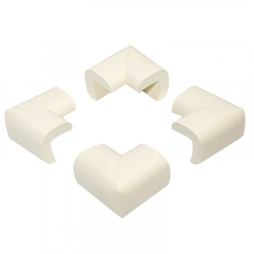 Накладки-протекторы для мебели мягкие 32,8х10х52,5 мм (4 шт/уп) HALSA, 1шт HLS-S-106W