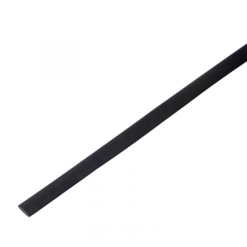 Трубка термоусаживаемая ТУТ 10,0/5,0мм, черная, упаковка 50 шт. по 1м, PROconnect, 50шт, PROCONNECT, 55-1006