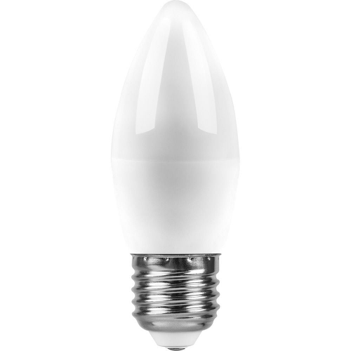 Лампа светодиодная, 13W 230V E27 4000K C37, SBC3713, 1шт, SAFFIT, 55167