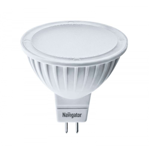 NAVIGATOR Лампа светодиодная 94 262 NLL-MR16-5-12-3K-GU5.3 5Вт 3000К тепл. бел. GU5.3 360лм 12В Navigator 94262, 1шт