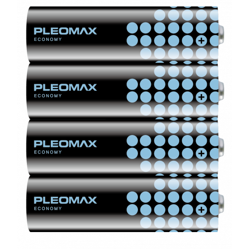 Алкалиновая батарейка Pleomax LR6-4S Economy, 4шт Б0020516
