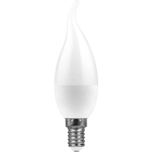 Лампа светодиодная LB-97 Свеча E14 7W 2700K, 1шт, Feron, 25475