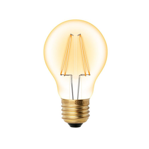 Uniel Led-a60-6w/golden/e27 glv21go лампа светодиодная vintage. форма «a», золотистая колба. картон. тм uniel, 1шт, UL-00002355