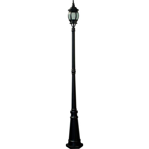 Светильник садово-парковый 8111 столб 100W E27 230V, черный, 1шт, Feron, 11212