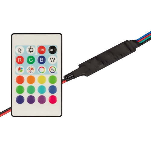 Контроллер SMART-MINI-RGB-SET (12-24V, 3x1.5A, ПДУ 24кн, IR), 1шт, Arlight, 031594