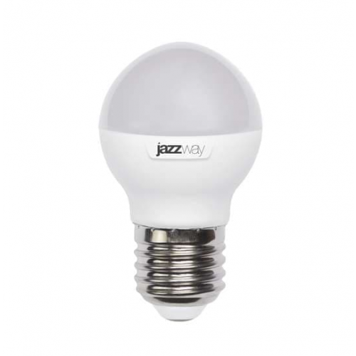 Лампа светодиодная PLED-SP-G45 7Вт шар 3000К тепл. бел. E27 540лм 230В JazzWay 4690601027863, 1шт 1027863-2