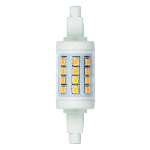 Uniel Led-j78-6w/ww/r7s/cl plz06wh лампа светодиодная. прозрачная. теплый белый свет. картон. тм uniel., 1шт, UL-00001554