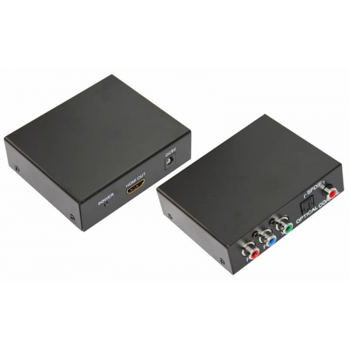 Конвертер YPbPr + SPDIF / Toslink на HDMI, металл REXANT, 1шт, REXANT, 17-6904