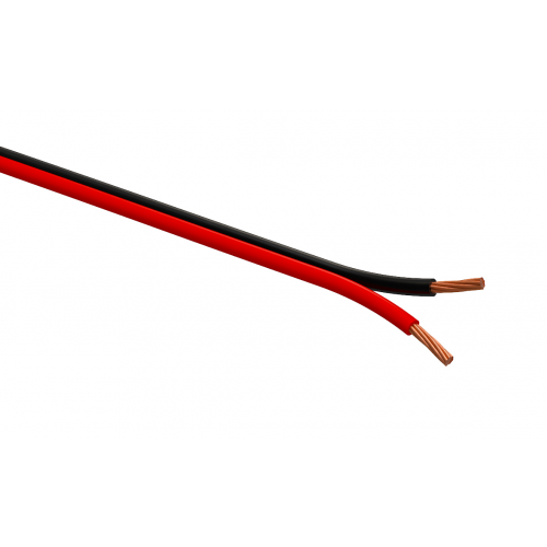 Акустический кабель ЭРА 2х0,35 мм2 красно-черный, 20 м, 1шт, ЭРА, A-35-RB-20, Б0059284