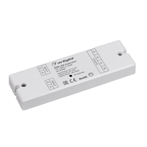 Контроллер SR-1009LC-RGB (12-24V, 180-360W, S), 1шт, Arlight, 019788