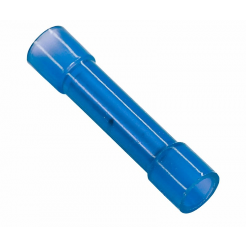 Соединительная гильза изолированная L-27.3 мм нейлон 1.5-2.5 мм² (ГСИ(н) 2.5/ГСИ-н 1,5-2,5) синяя REXANT, 100шт, REXANT, 08-0723