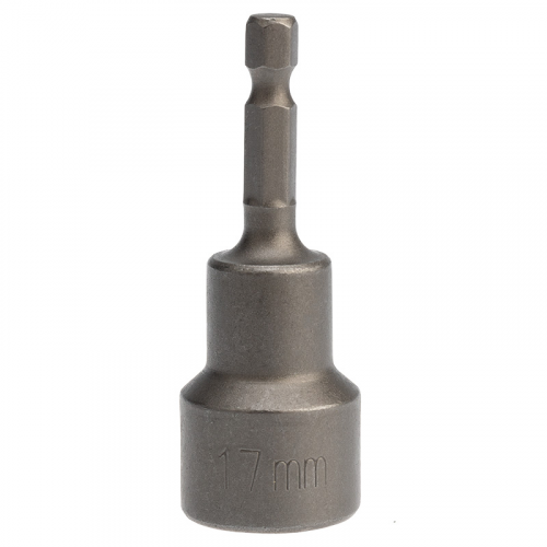 Ключ-насадка 17х65 мм, 1/4" магнитная (упак. 5 шт.) Kranz, 5шт KR-92-0405