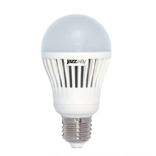 Лампа светодиодная PLED-ECO-A60 7Вт грушевидная 3000К тепл. бел. E27 570лм 230В JazzWay 4690601033178, 1шт
