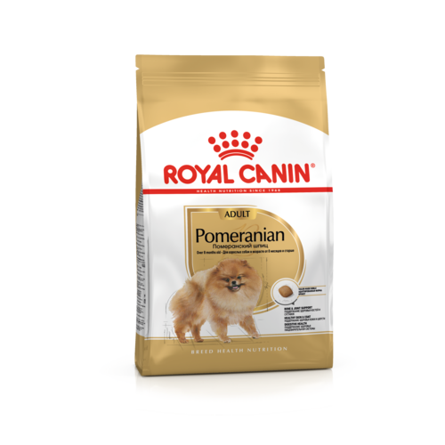 Royal Canin Pomeranian Adult для взрослых собак породы Померанский Шпиц, 1,5 кг