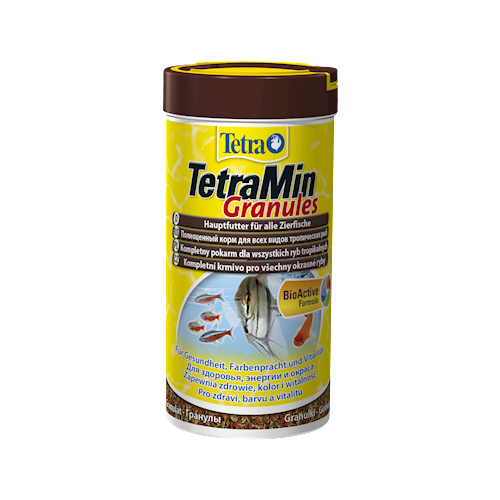TetraMin Granules основной корм для всех видов рыб, 500 мл