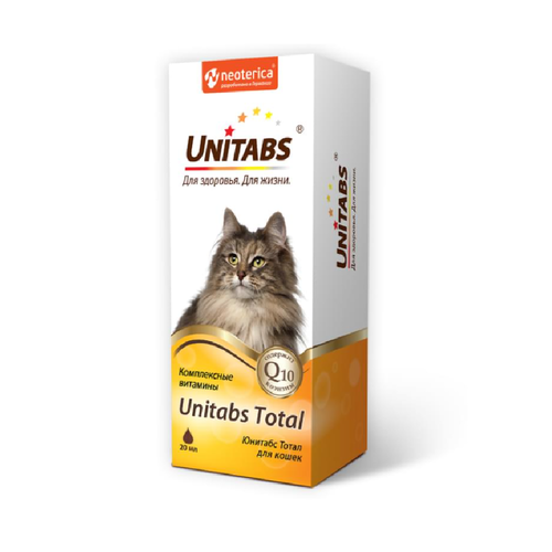 UNITABS Тотал Витамины для кошек, 20 мл, 20 мл