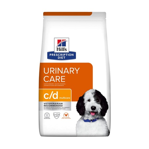 Сухой диетический корм для собак Hill's Prescription Diet c/d Multicare Urinary Care при профилактике мочекаменной болезни (мкб), 1,5 кг