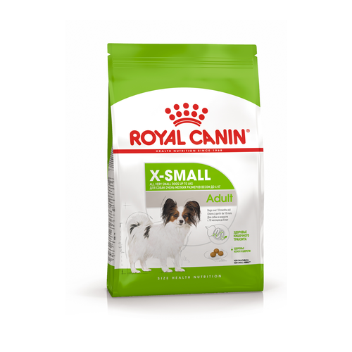 Royal Canin X-Small Adult Сухой корм для взрослых собак миниатюрных пород, 500 гр