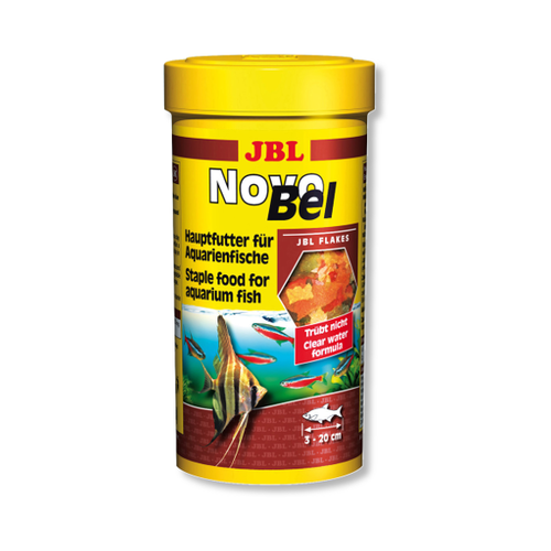 JBL NovoBel Корм для всех аквариумных рыб, хлопья, 100 мл