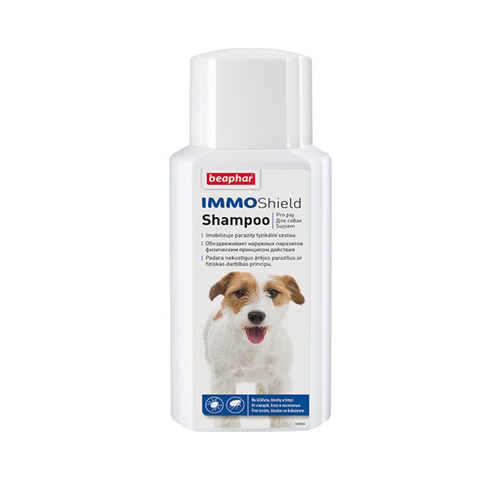 BEAPHAR IMMO Shield Shampoo Шампунь от паразитов для собак, 200 мл
