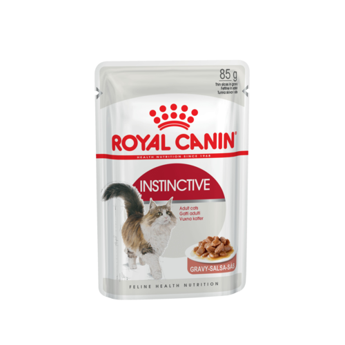 Royal Canin Instinсtive Кусочки паштета в соусе для взрослых кошек, 85 гр