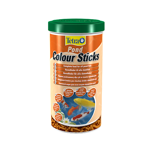 Tetra Pond Colour Sticks корм для прудовых рыб для окраса, 1 л