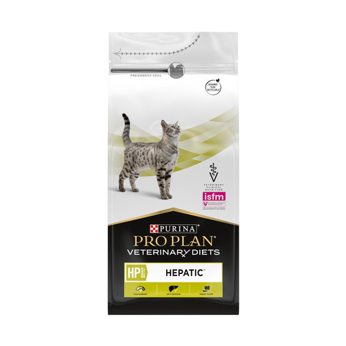 Сухой корм для кошек диетический PRO PLAN® VETERINARY DIETS HP ST/OX Hepatic при хронической печеночной недостаточности, 1,5 кг