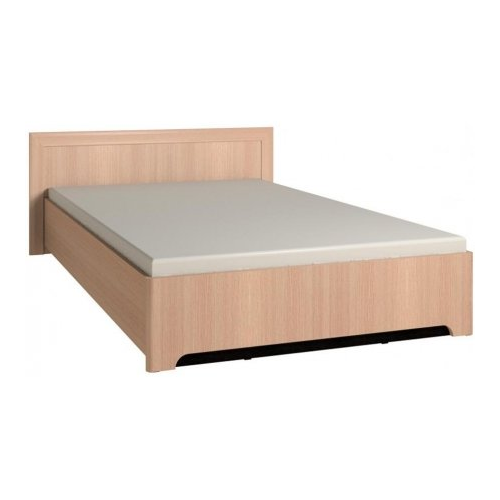 Двуспальная кровать Арника Анкона 1.2 с ПМ и основанием 180х200 см дуб беленый