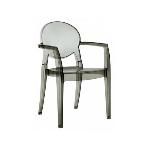 Пластиковое кресло Scab design Igloo серое