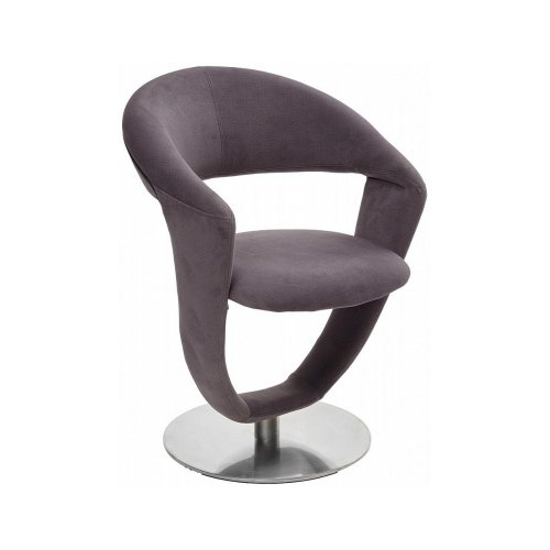 Кресло Мебель Малайзии Viola grey fabric (jnd99-17)