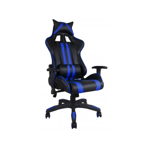Компьютерное кресло Тетчер iCar черное / синее