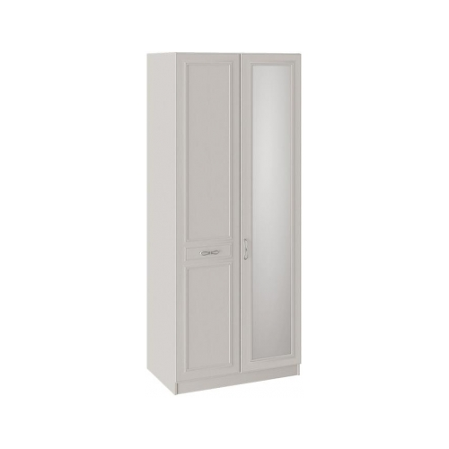 Шкаф Трия Сабрина СМ-307.07.021L для одежды с 1 глухой и 1 зеркальной дверью левый кашемир