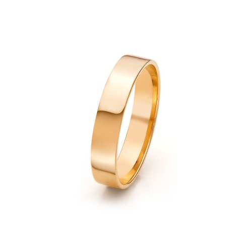 Кольцо обручальное из красного золота Линии Любви Т200011469