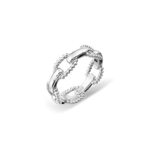 Кольцо из серебра Линии Любви Т74001А708