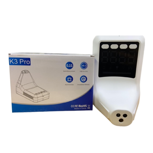 Бесконтактный инфракрасный термометр K3 Pro 4 кнопки (Белый)