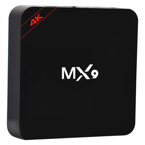 Смарт приставка ТВ MX9 Smart Box TV Android 4GB 64GB (Черный)