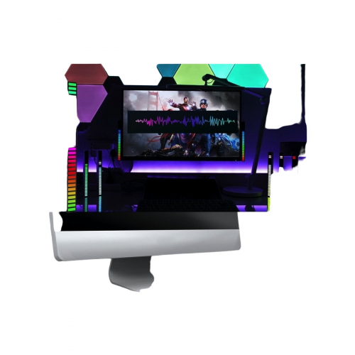 Светодиодный RGB светильник Эквалайзер RA1066 (Черный)