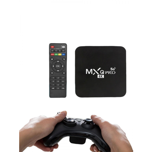 Смарт приставка MXQ Pro 4K 5G 128GB 512GB (Черный)