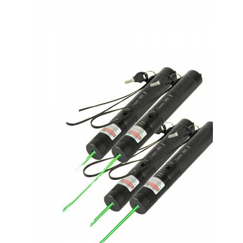 Лазерная указка Green Laser 303 4 шт (Черный)