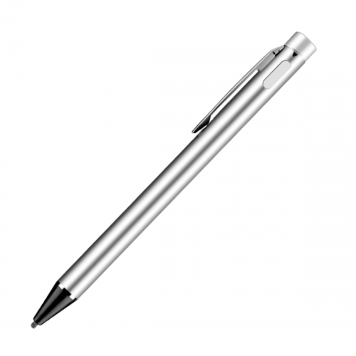 Активный стилус емкостной touch pen stylus с кнопкой для любого экрана смартфона, планшета WH811 (Серебро)