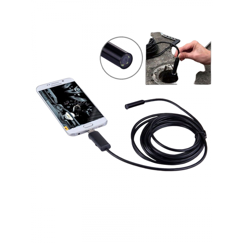 Гибкая видеокамера автомобильный USB Endoscope Android 2 мегапикселя 7 мм