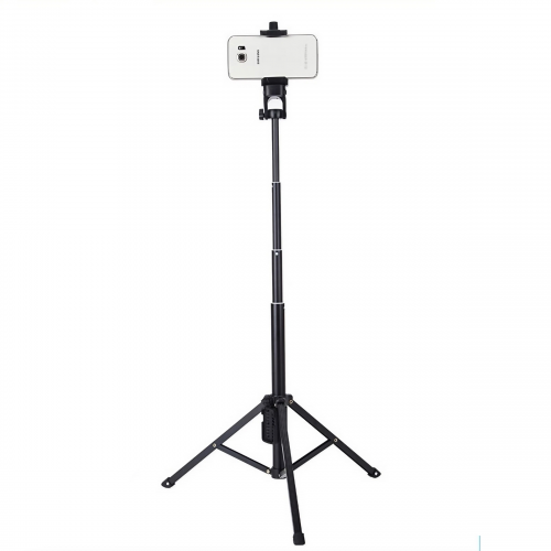 Штатив для телефона YUNTENG VCT-1688 с треногой (Черный)